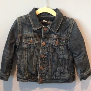 Denim Jacket, Lined and w/ Snaps